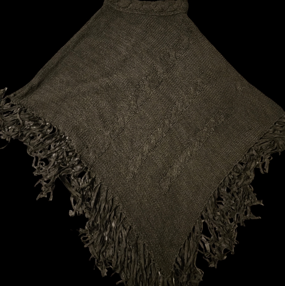 Black poncho